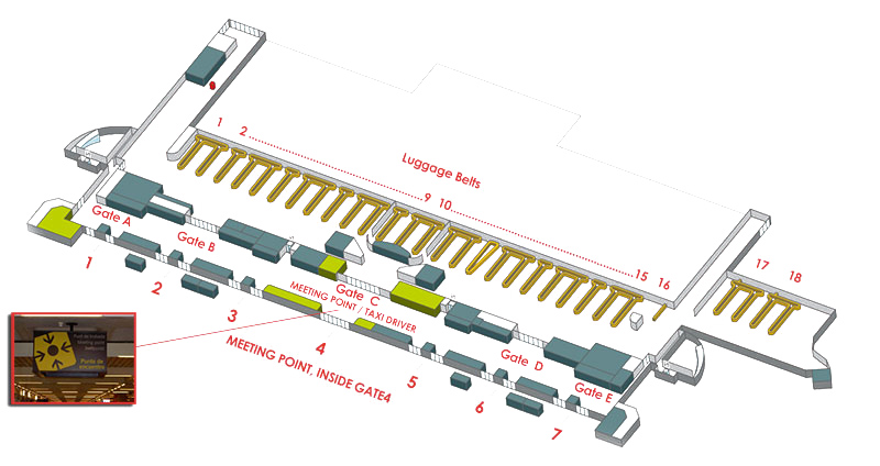 punto de encuentro aeropuerto pmi